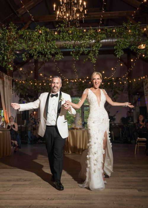 Wedding First Dance Couple on the Dance Floor